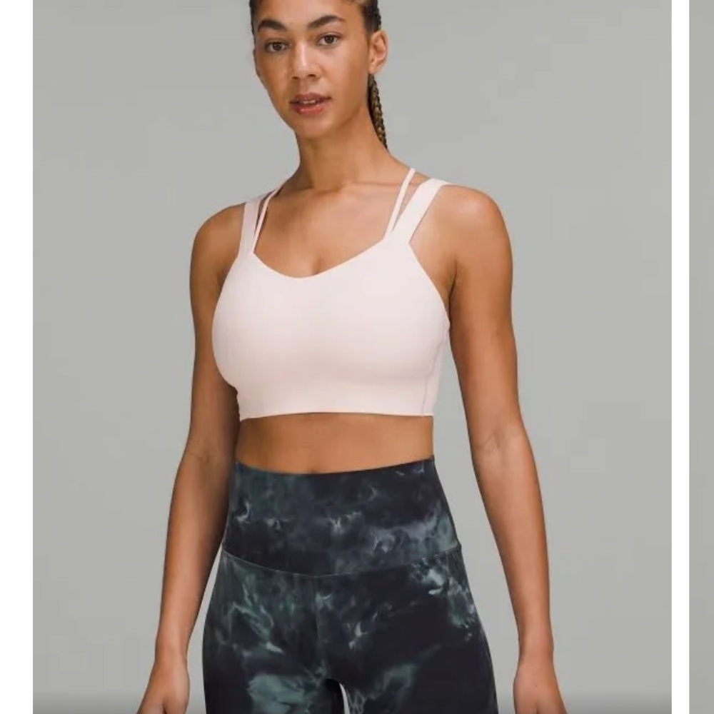 NWT Lululemon Like A Cloud Bra  Soft Pink. D/DD - 10